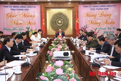 Tết Nguyên đán Kỷ Hợi 2019 được tổ chức vui tươi, lành mạnh, an toàn, tiết kiệm và nghĩa tình