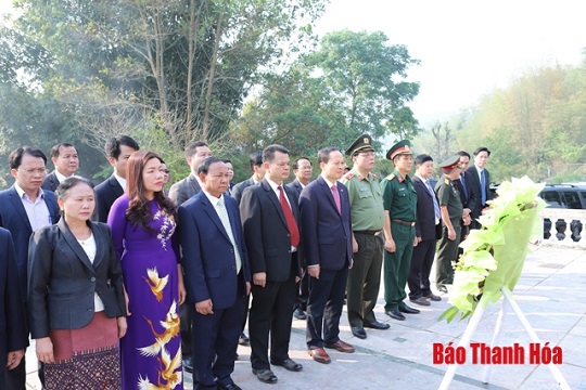 Ký kết biên bản thỏa thuận hợp tác kinh tế - xã hội, quốc phòng- an ninh năm 2019 giữa hai tỉnh Thanh Hóa – Hủa Phăn