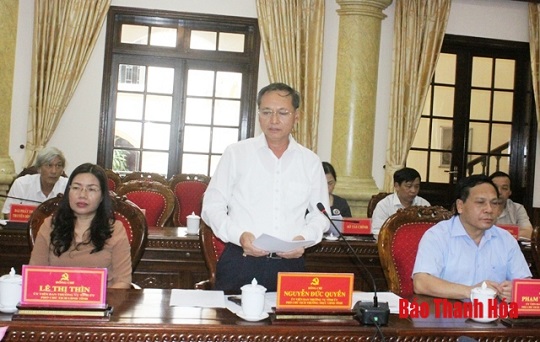 Thường trực Tỉnh ủy thống nhất các hoạt động kỷ niệm 50 năm thực hiện Di chúc của Chủ tịch Hồ Chí Minh và cho ý kiến vào một số nội dung quan trọng khác