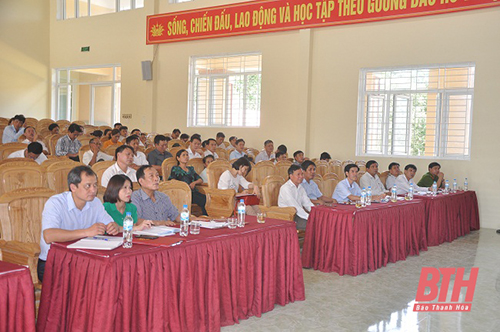 Đại biểu HĐND tỉnh tiếp xúc cử tri huyện Như Thanh