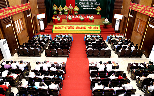 Đại hội đại biểu Đảng bộ huyện Thường Xuân lần thứ XX: Đoàn kết – Kỷ cương - Năng động - Phát triển