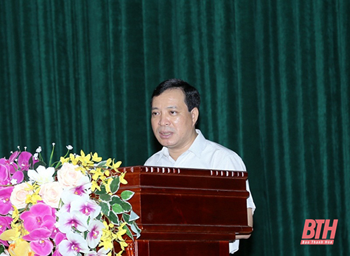 Điều động, bổ nhiệm đồng chí Trần Mạnh Long giữ chức vụ Phó Chánh Văn phòng HĐND tỉnh Thanh Hóa.