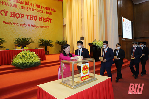 Kỳ họp thứ Nhất, HĐND tỉnh Thanh Hoá khóa XVIII, nhiệm kỳ 2021-2026