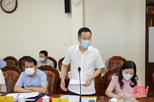 Thống nhất chương trình kỳ họp thứ Hai, HĐND tỉnh Thanh Hoá khóa XVIII, nhiệm kỳ 2021- 2026