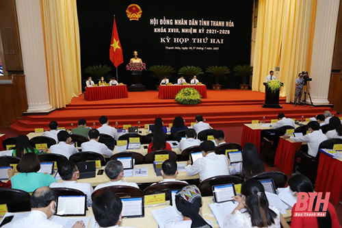 Khai mạc trọng thể Kỳ họp thứ hai, HĐND tỉnh Thanh Hóa khóa XVIII