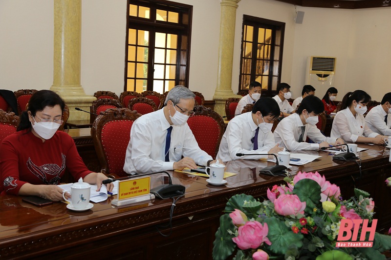 Ký kết Quy chế công tác giữa Đoàn ĐBQH tỉnh, HĐND tỉnh và Ủy ban MTTQ tỉnh Thanh Hóa, nhiệm kỳ 2021- 2026