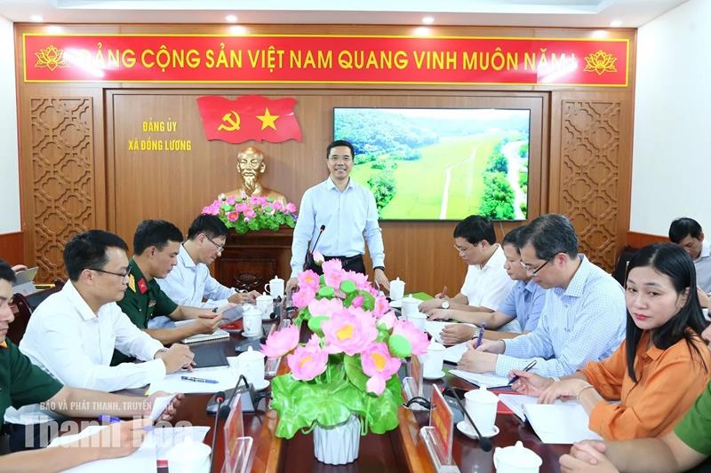 Xã Đồng Lương chú trọng thu hút đầu tư, tăng cường liên kết giữa người dân với doanh nghiệp