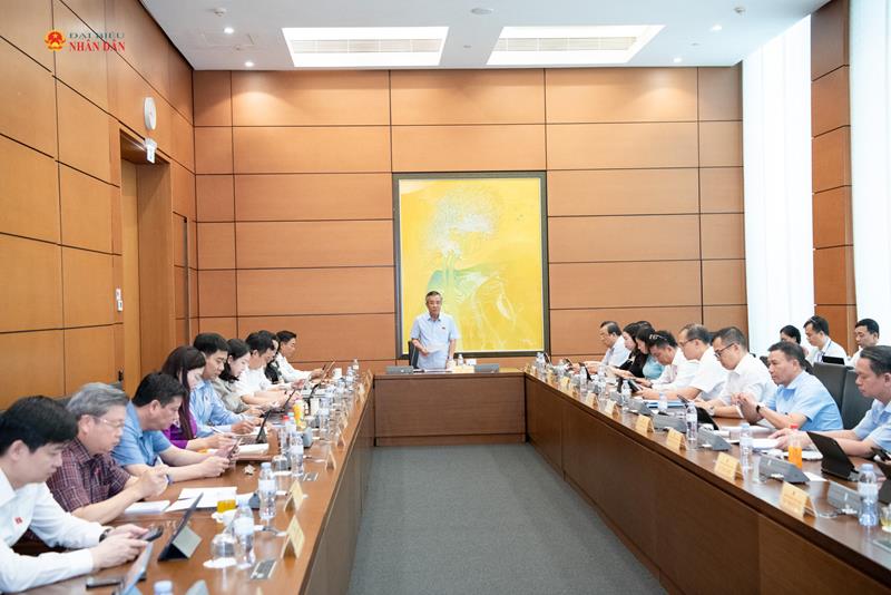 Toàn cảnh phiên thảo luận Tổ 3 (Thanh Hóa, Tây Ninh)