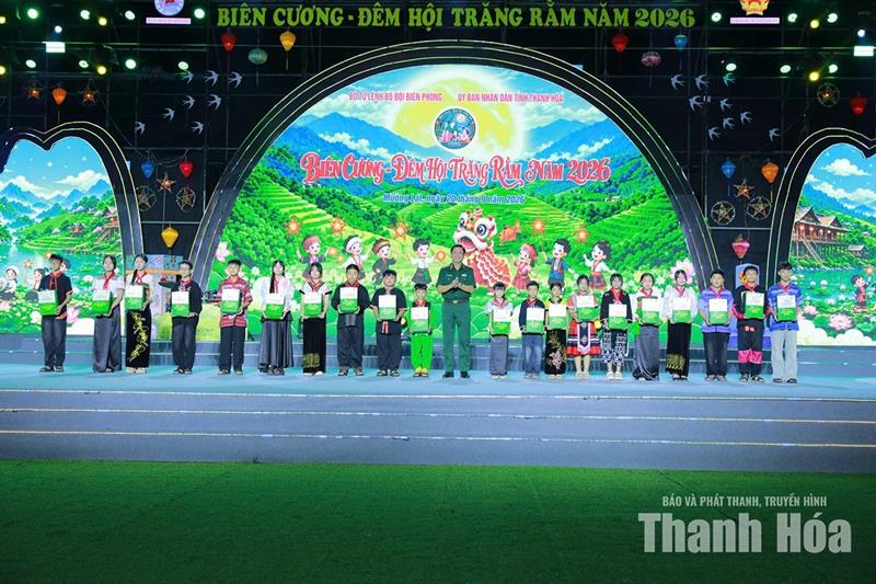 “Biên cương - Đêm hội trăng rằm” năm 2026: Mang mùa trăng yêu thương đến với trẻ em nơi biên giới