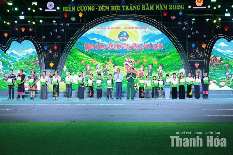 “Biên cương - Đêm hội trăng rằm” năm 2026: Mang mùa trăng yêu thương đến với trẻ em nơi biên giới