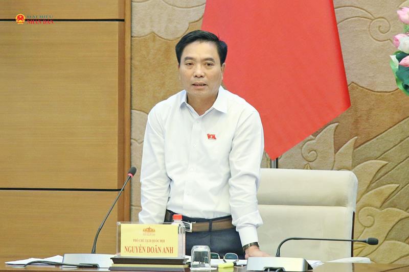 Phó Chủ tịch Quốc hội, Thượng tướng Nguyễn Doãn Anh phát biểu tại Hội nghị