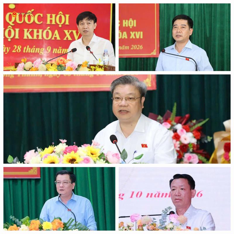 Các ĐBQH tỉnh Thanh Hóa tiếp xúc cử tri trước Kỳ họp thứ Hai, Quốc hội Khóa XVI