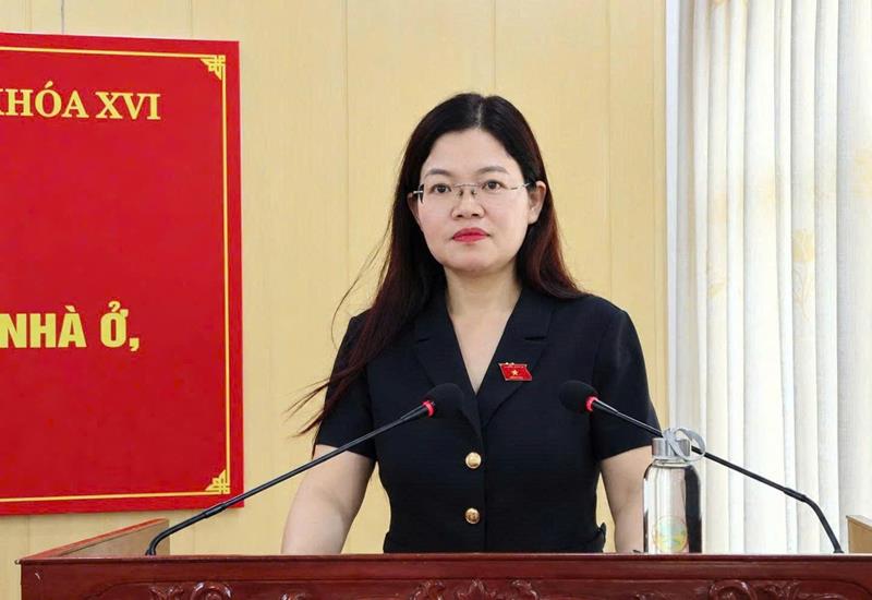 Phó Trưởng Đoàn ĐBQH tỉnh Thanh Hóa Lương Thị Hoa