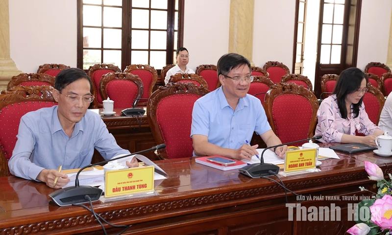 Cho ý kiến vào dự kiến nội dung, chương trình Kỳ họp thứ 7, HĐND tỉnh khóa XIX
