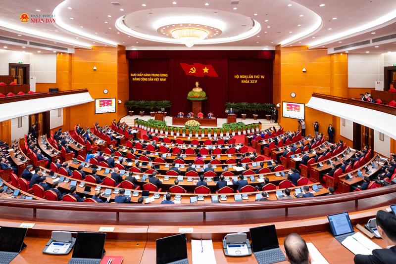 Khai mạc trọng thể Hội nghị Trung ương 4, khóa XIV