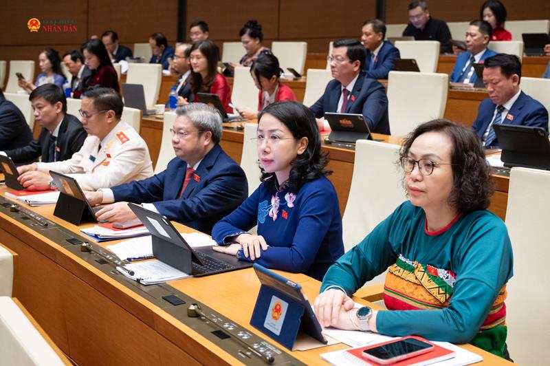 Các đại biểu tham dự phiên khai mạc. Ảnh: Phạm Thắng
