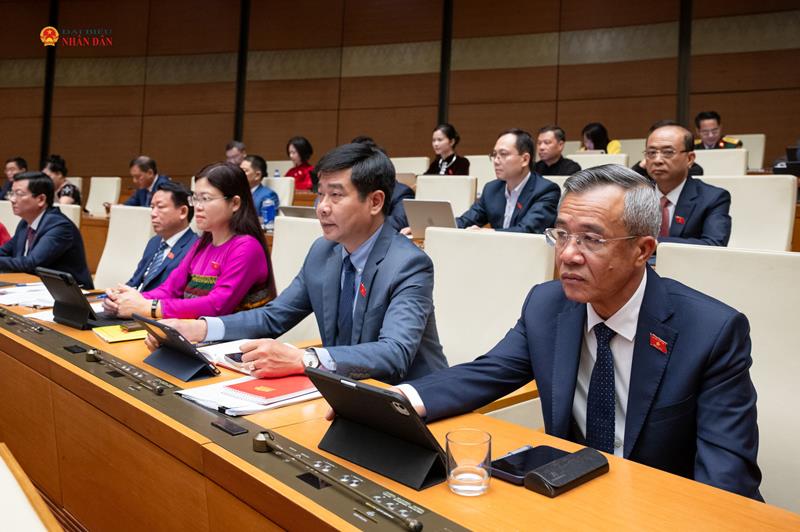 Đoàn ĐBQH tỉnh Thanh Hóa tại phiên khai mạc