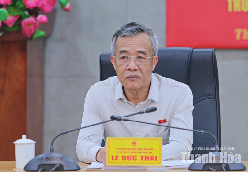 Đoàn ĐBQH tỉnh làm việc với UBND, Ủy ban MTTQ tỉnh và các cơ quan liên quan trước Kỳ họp thứ hai, Quốc hội khóa XVI