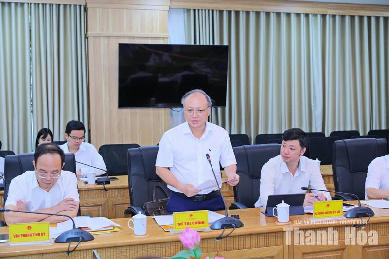 Đoàn ĐBQH tỉnh làm việc với UBND, Ủy ban MTTQ tỉnh và các cơ quan liên quan trước Kỳ họp thứ hai, Quốc hội khóa XVI