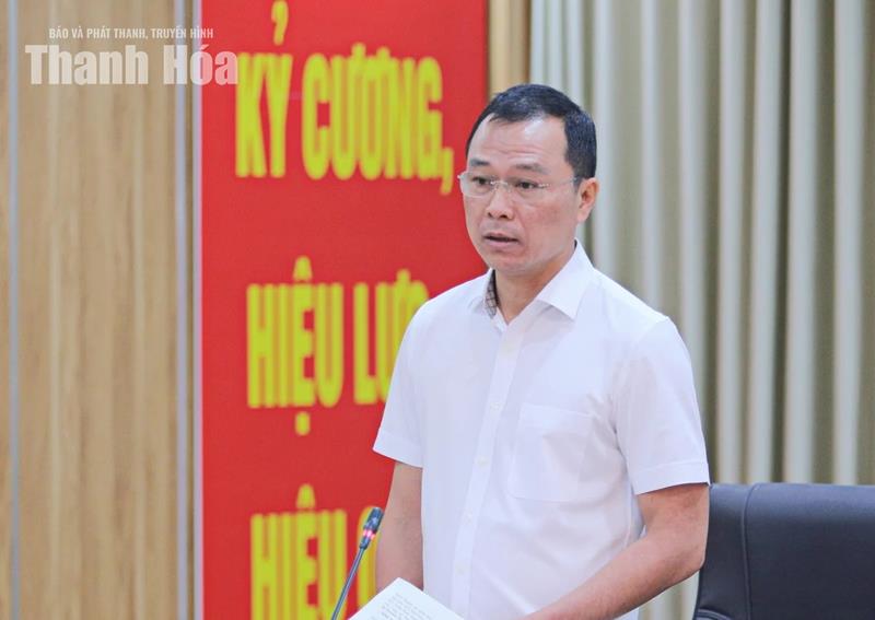 Đoàn ĐBQH tỉnh làm việc với UBND, Ủy ban MTTQ tỉnh và các cơ quan liên quan trước Kỳ họp thứ hai, Quốc hội khóa XVI