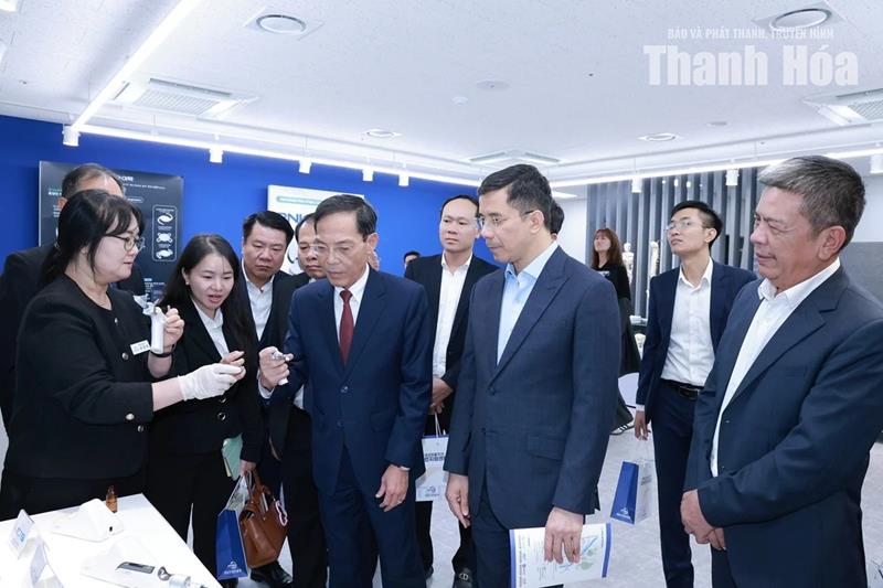 Quan tâm hỗ trợ kết nối thúc đẩy hợp tác Thanh Hóa - Hàn Quốc