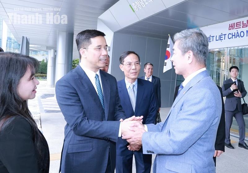 Quan tâm hỗ trợ kết nối thúc đẩy hợp tác Thanh Hóa - Hàn Quốc