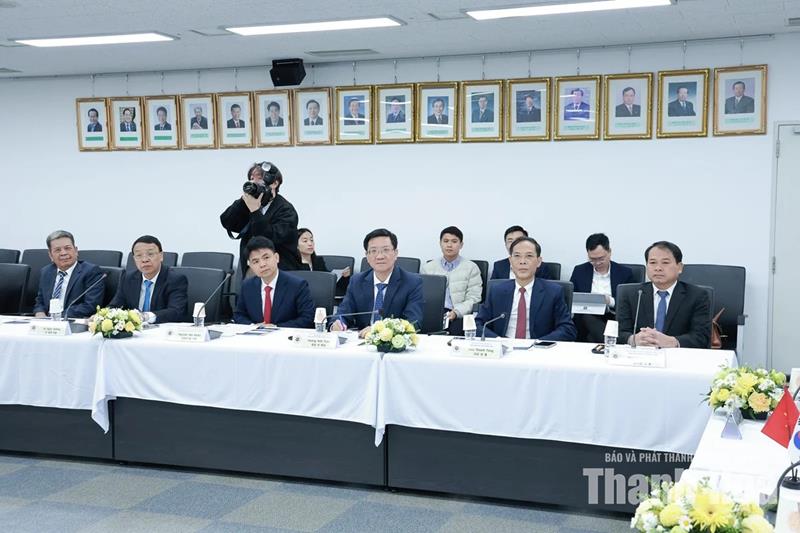 Quan tâm hỗ trợ kết nối thúc đẩy hợp tác Thanh Hóa - Hàn Quốc