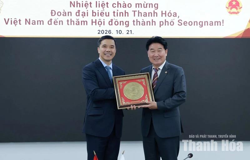 Quan tâm hỗ trợ kết nối thúc đẩy hợp tác Thanh Hóa - Hàn Quốc