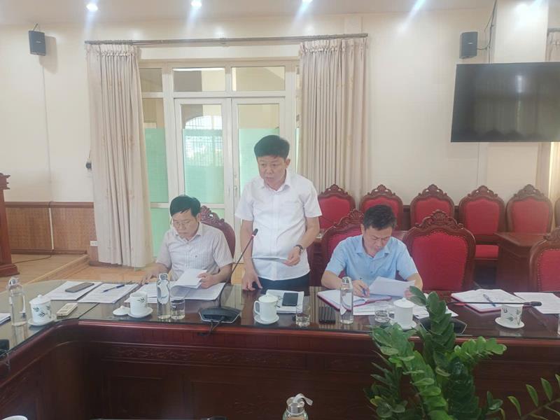 Thành viên Đoàn giám sát phát biểu ý kiến