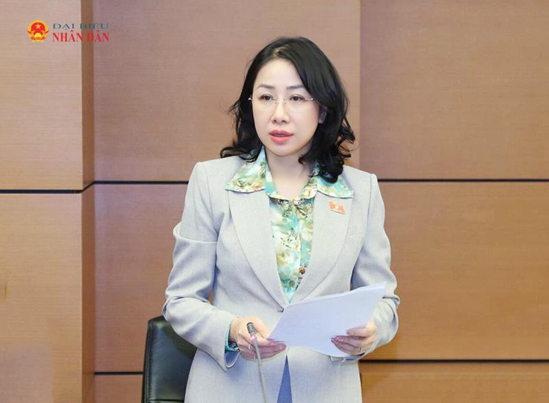ĐBQH Phan Thị Thùy Linh phát biểu thảo luận