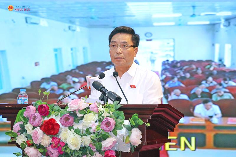 Phó Chủ tịch Quốc hội, Thượng tướng Nguyễn Doãn Anh phát biểu tại hội nghị