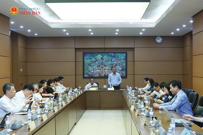 Toàn cảnh thảo luận tổ. Ảnh: An Nhiên